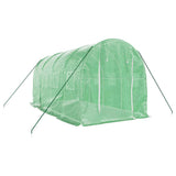 Greenhouse with Steel Frame Green 8 m 4x2x2 m 3188017