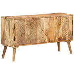 ZNTS Sideboard Solid Mango Wood 110x30x60 cm 246145