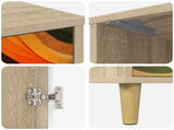 Bedside Cabinet BONN 2 pcs Sonoma Oak 36 x 33 x 50 cm 8007214