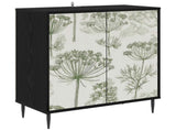 Sideboard GOTHA Black Oak 69 x 33 x 76 cm Engineered Wood 8006948