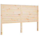 Bed Headboard 166x4x100 cm Solid Wood Pine 819030