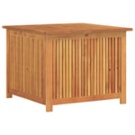 Garden Storage Box 75x75x58 cm Solid Wood Acacia 319706