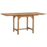 Extending Garden Table x80x75cm Solid Teak Wood 47420