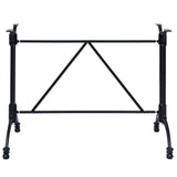Bistro Table Leg Black 93x60x72 cm Cast Aluminium 325436