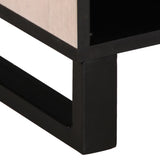 TV Cabinet 80x34x46 cm Solid Wood Mango 377522