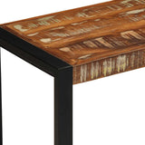 Bench Multicolour 60x35x45 cm Solid Wood Reclaimed 4015978