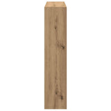 Fireplace Surround Artisan Oak 81x18x82 cm Engineered Wood 854606