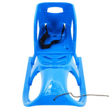 Sledge with Seat Blue 102.5x40x23 cm Polypropylene 93721