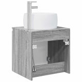 Wall-Mounted Sink Vanity Grey Sonoma 49.5 x 44.5 x 66 cm 890458