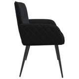 2 Seater Sofa with Metal Legs 2-Seater Black Velvet 42051057