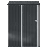 Garden Sheds Anthracite 140.5 x 74 x 200 cm Metal 42011297