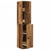 Apothecary Cabinet Old Wood 30x41x174.5 cm Engineered Wood 3309634