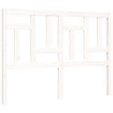 Bed Frame without Mattress White 140x190 cm Solid Wood Pine 3193122