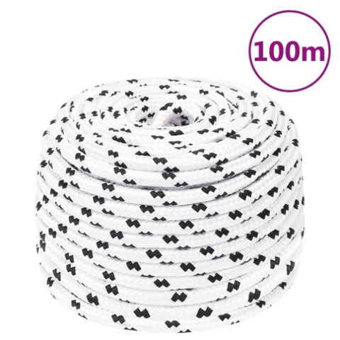 ZNTS Work Rope White 10 mm 100 m Polyester 152773