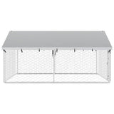 Outdoor Dog Kennel with Roof 300x300x150 cm 171501