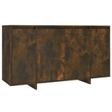 Sideboard Smoked Oak 135x41x75 cm Engineered Wood 813056