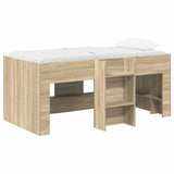 Kids'High Bed Frame 2 pcs Sonoma 163 x 101.1 x 68.5 cm 3422573