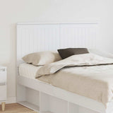 Headboard with Headboard White 135 cm Engineered wood 887769