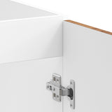 Sink Base Cabinet with Door Porto 2 pcs Brown 80 x 46 x 84.5 cm 3315029