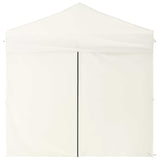 Folding Party Tent with Sidewalls Cream 2x2 m 93501
