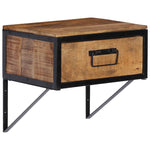 ZNTS Bedside Cabinet 40x35x40 cm Solid Wood Mango 358916