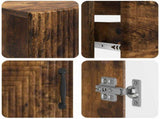 3 Piece Bathroom Cabinet Set HAARLEM Engineered Wood 3417860