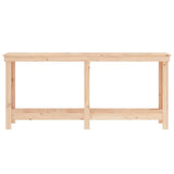 Work Bench 180x50x80 cm Solid Wood Pine 822511