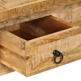ZNTS Coffee Table 90x45x35 cm Solid Mango Wood 247326