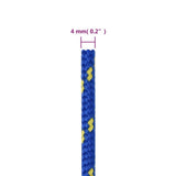 Boat Rope Blue 4 mm 500 m Polypropylene 152437