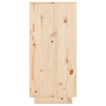 Sideboard 60x34x75 cm Solid Wood Pine 813520