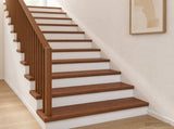 Stair Tread 2 pcs 70 x 30 x 2 cm Dark Brown Solid Oak Wood 3449291