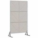 Privacy Screen 100 x 50 x 180 cm Weathering Steel Rusty 868548