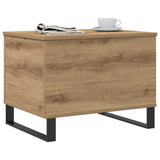 Coffee Table Artisan Oak 60x44.5x45 cm Engineered Wood 857441