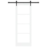 Sliding Door Manual ORKDAL White 78 x 211 cm Wood and metal 3332442