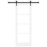 Sliding Door Manual ORKDAL White 78 x 211 cm Wood and metal 3332442