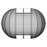 Pool Tent Dome Transparent 640 x 432 x 205 cm 42001145