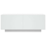 TV Cabinet White 100x35x40 cm Engineered Wood 804436