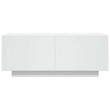 TV Cabinet White 100x35x40 cm Engineered Wood 804436