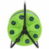 Free Standing Green Hose Reel with 30 m Hose PVC 3281515