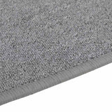 Carpet Runner Light Grey 100 x 250 cm 100% Polypropylene 42011381