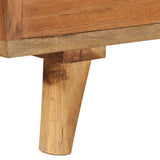 TV Cabinet Solid Wood Acacia with Honey Finish 140x30x40 cm 337847