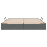Storage Bed with Headboard Dark Grey 180 x 200 cm Fabric 3370050