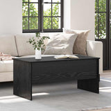 Coffee Table Black Oak 102 x 50.5 x 46.5 cm Engineered Wood 880718