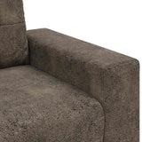 Sofa 2 pcs Dark Grey Fabric 3324720