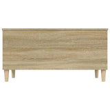Coffee Table Sonoma Oak 90x44.5x45 cm Engineered Wood 819583