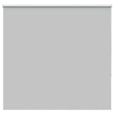 Roller Blind Blackout Light Grey 160x175 cm Fabric Width 156.6 cm Polyester 4011426