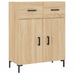 Highboard Sonoma Oak 69.5x34x180 cm Engineered Wood 3199876