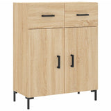 Highboard Sonoma Oak 69.5x34x180 cm Engineered Wood 3199876
