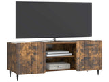 TV Cabinet Smoked Oak 102 x 34.5 x 52 cm Engineered Wood 894470