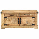 Coffee Table with Drawer Brown 90 x 50 x 40 cm Solid Mango wood 4019628